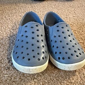 Kids Gray Slip-On Shoes